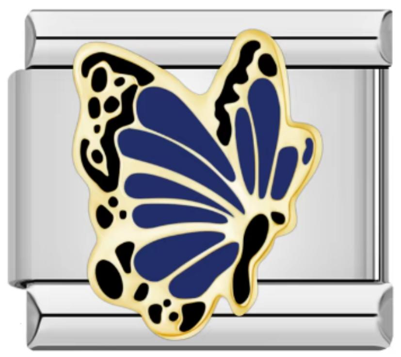 Charm Italiano Mariposa Azul