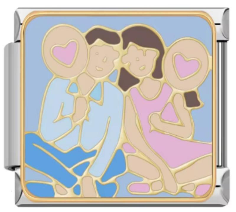 Charm Italiano Pareja