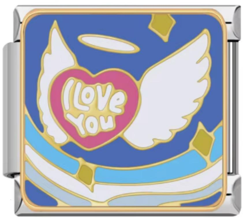 Charm Italiano Corazon I Love You