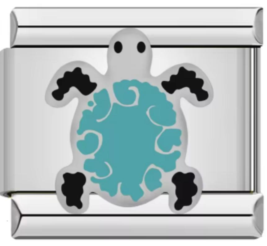 Charm Italiano Tortuga Azul