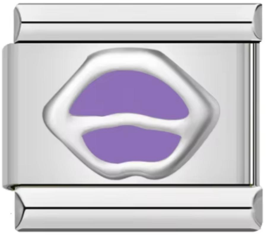 Charm Italiano Beso Morado