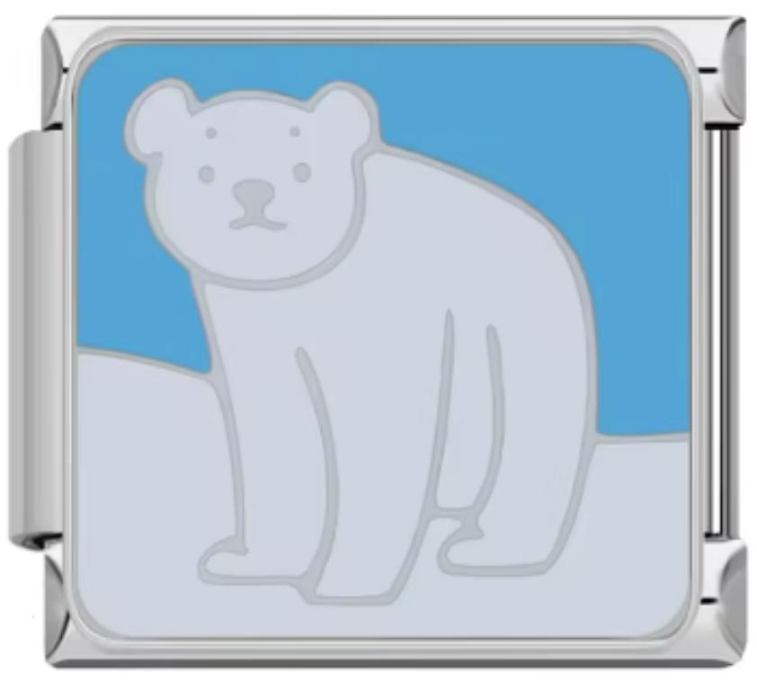 Charm Italiano Oso Polar