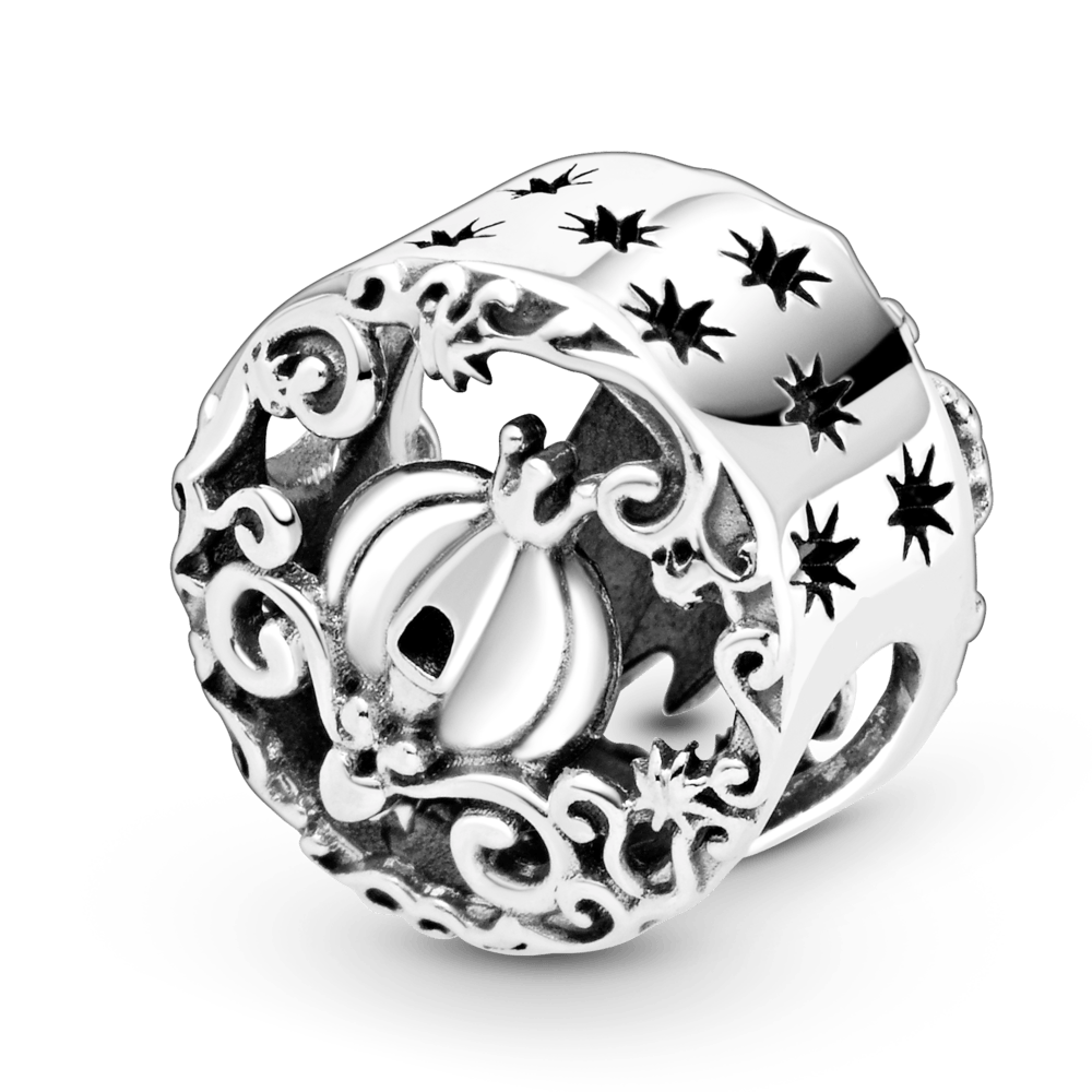 Charm Carroza de Calabaza Plateada