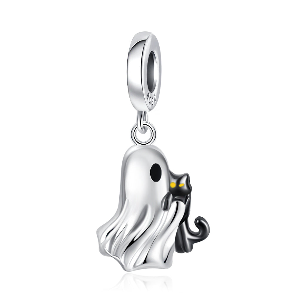 Charm Fantasma Y Gatito