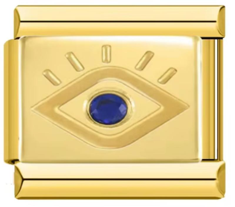 Charm Italiano Ojo de Horus Dorado