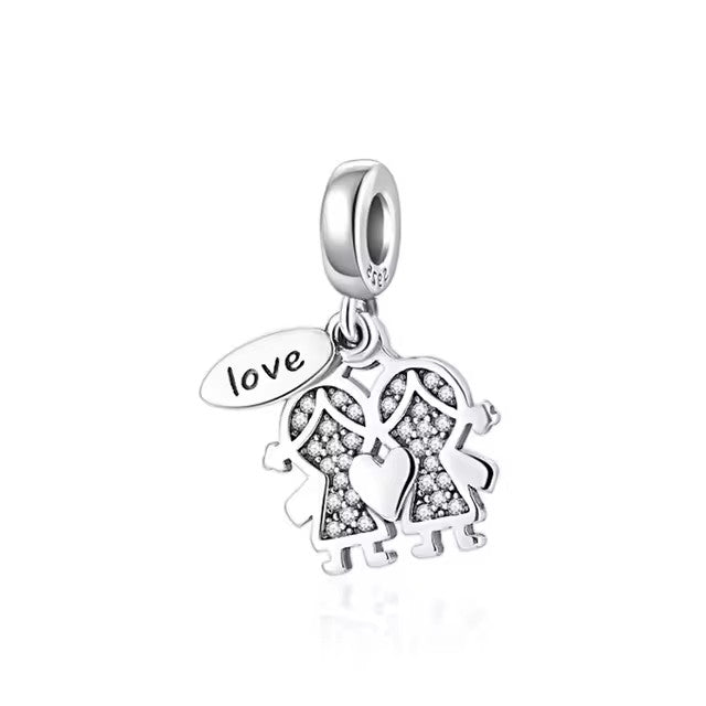 Charm Amigas "Love"