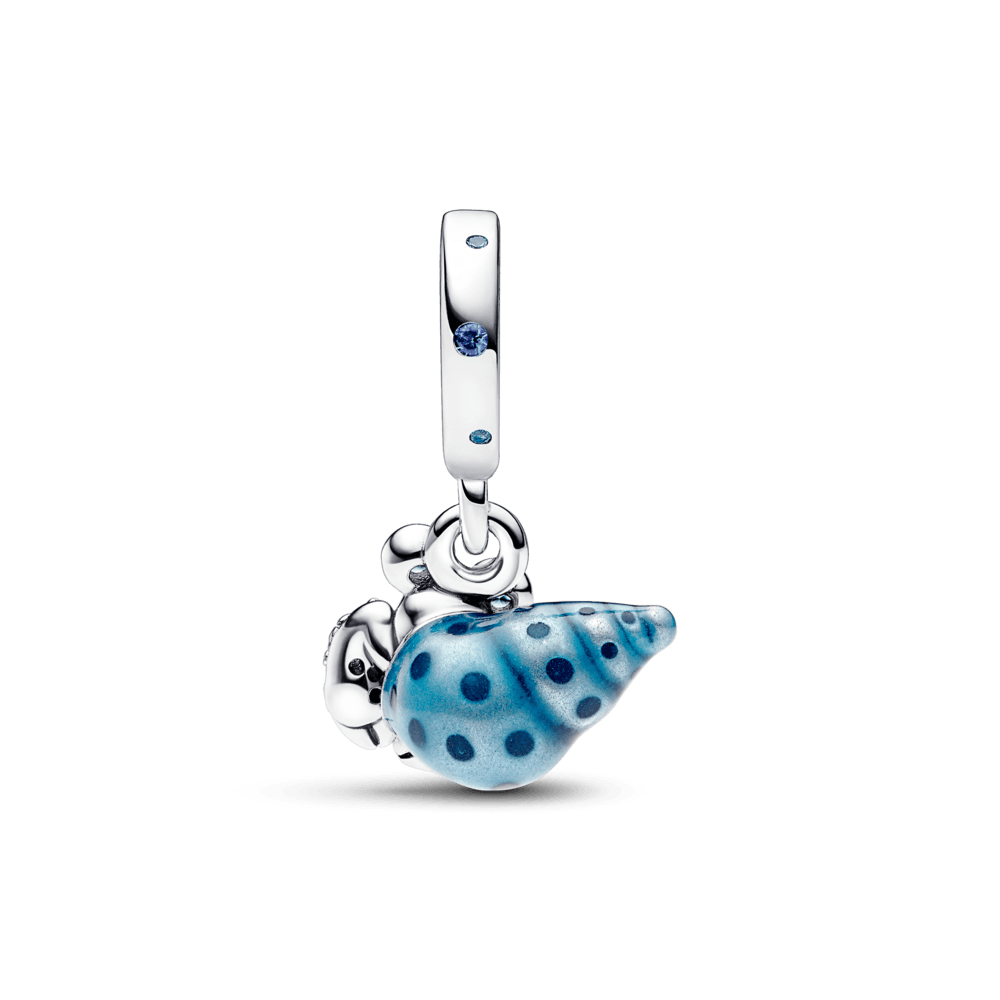 Charm Caracol de Mar Azul
