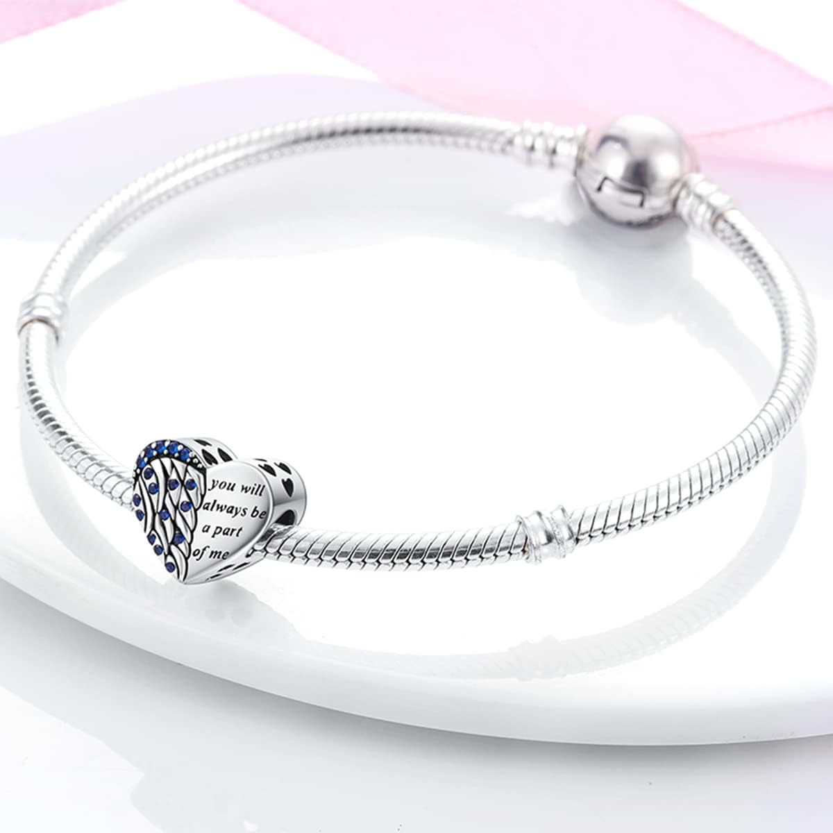 Charm Corazon "You Will Always Be A Part Of Me"