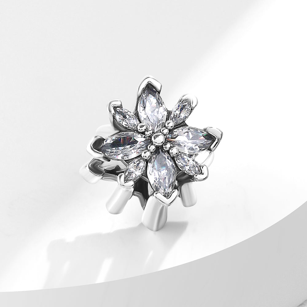 Charm Flor Diamantada