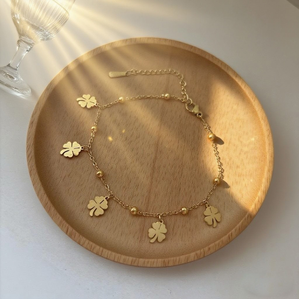 Brazalete Trebol de 4 Hojas