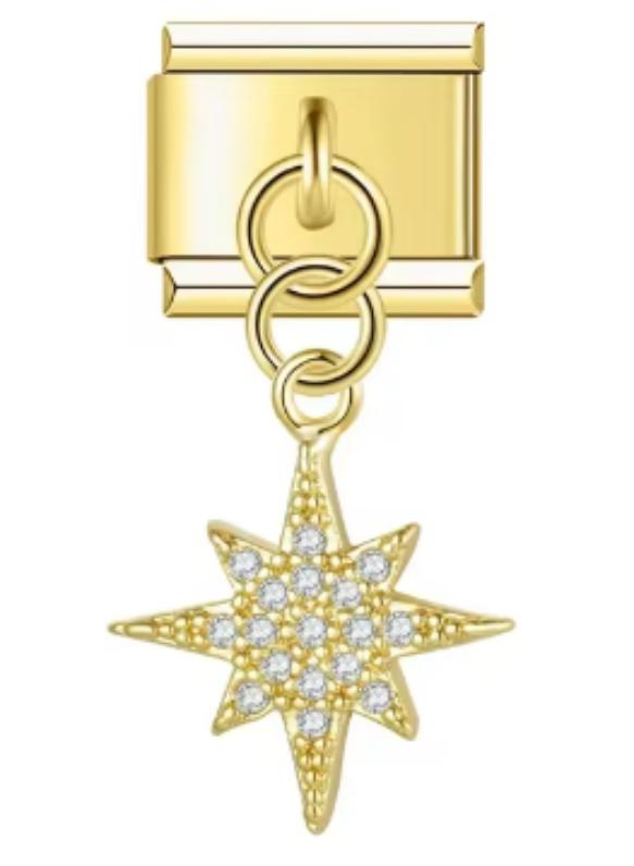Charm Italiano Estrella Diamantada