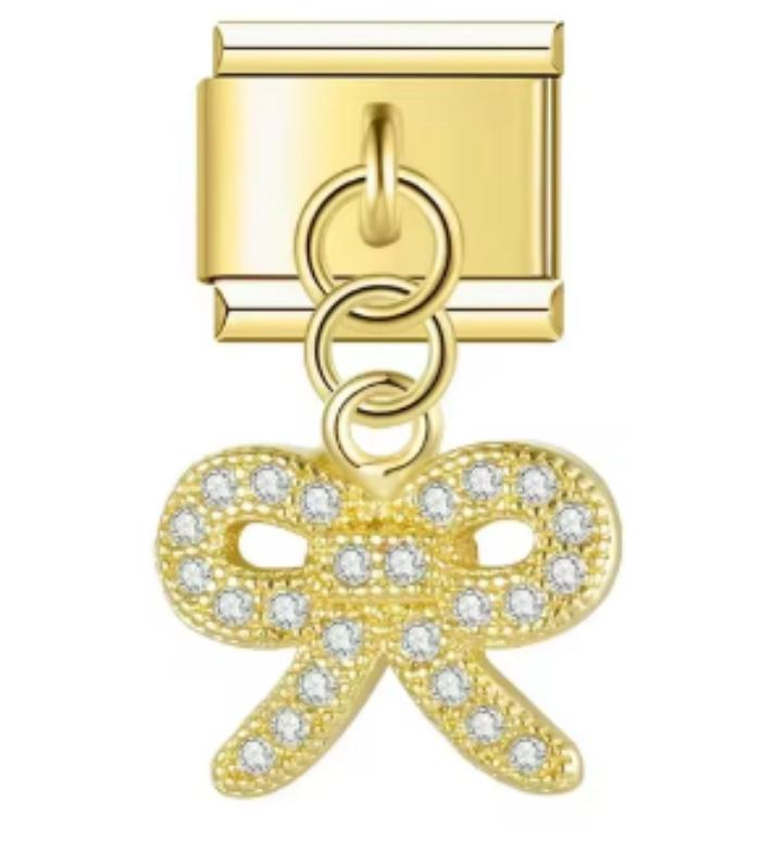 Charm Italiano Moño Dorado