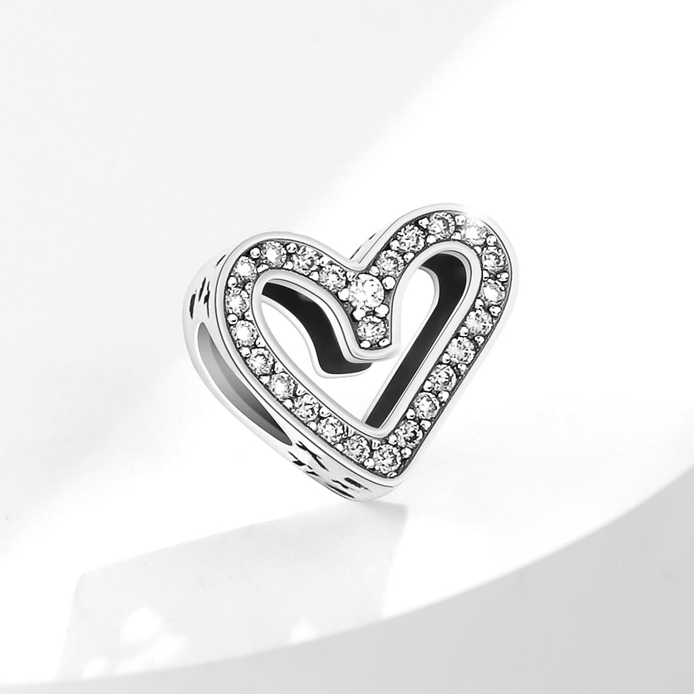 Charm Corazon Diamantado