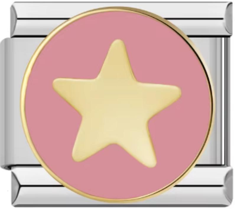 Charm Italiano Rosa Estrella