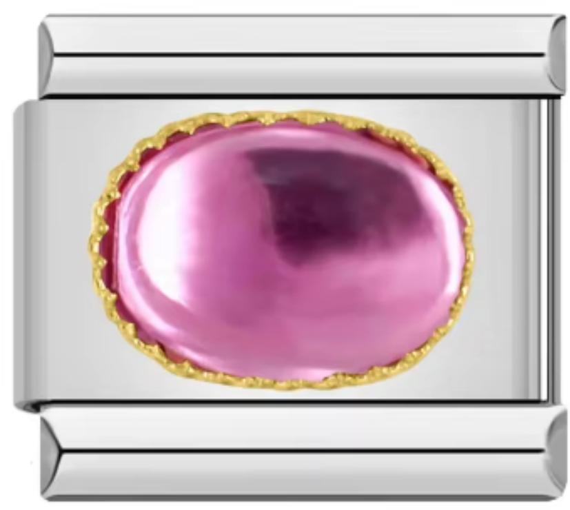 Charm Italiano Piedra Rosa