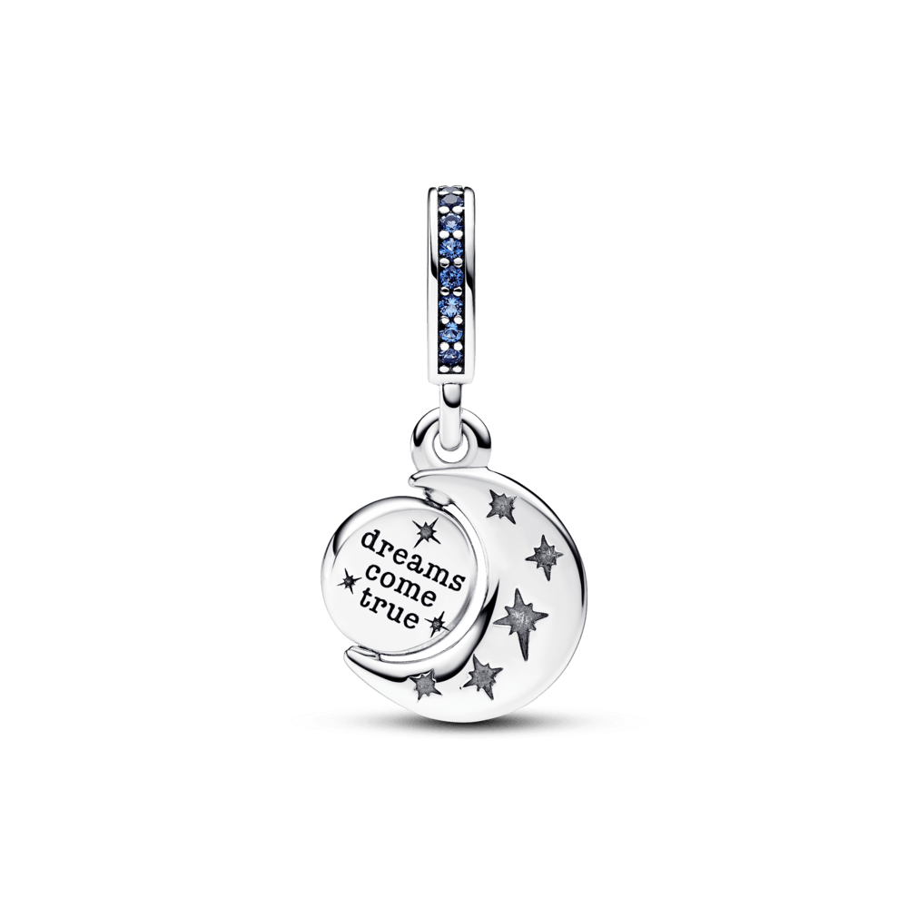 Charm Luna y Estrella Azul
