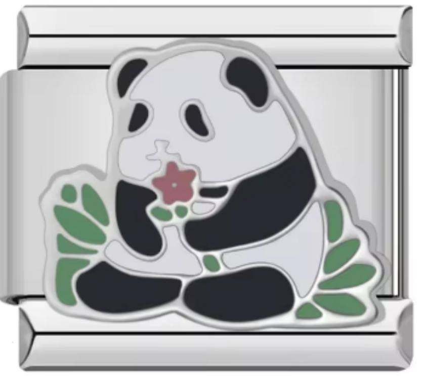 Charm Italiano Oso Panda