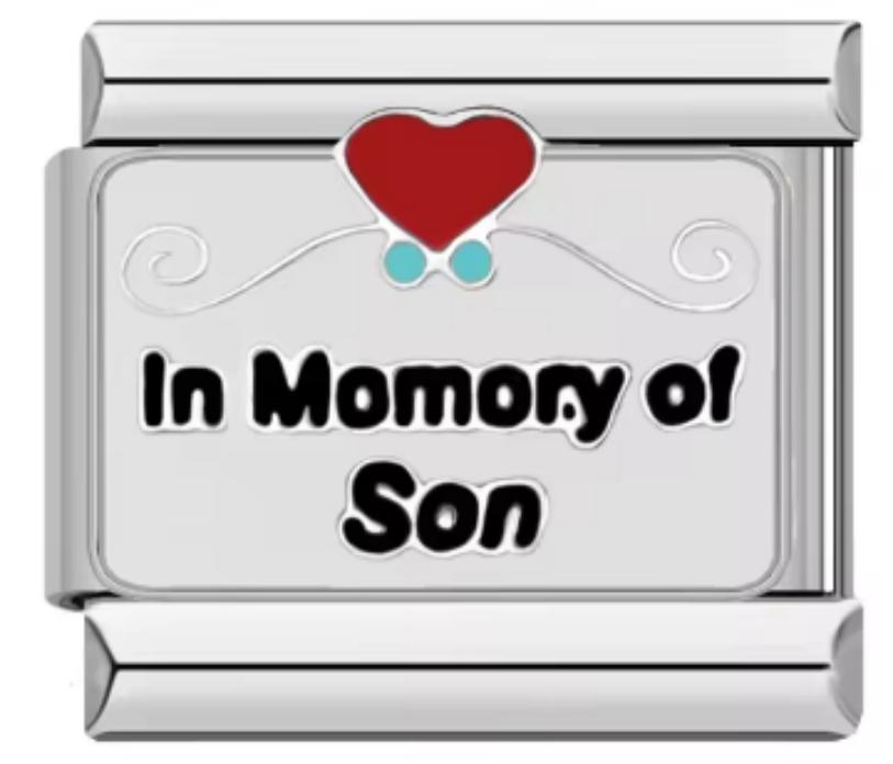 Charm Italiano In Memory Of Son