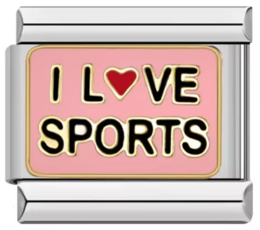 Charm Italiano I Love Sports