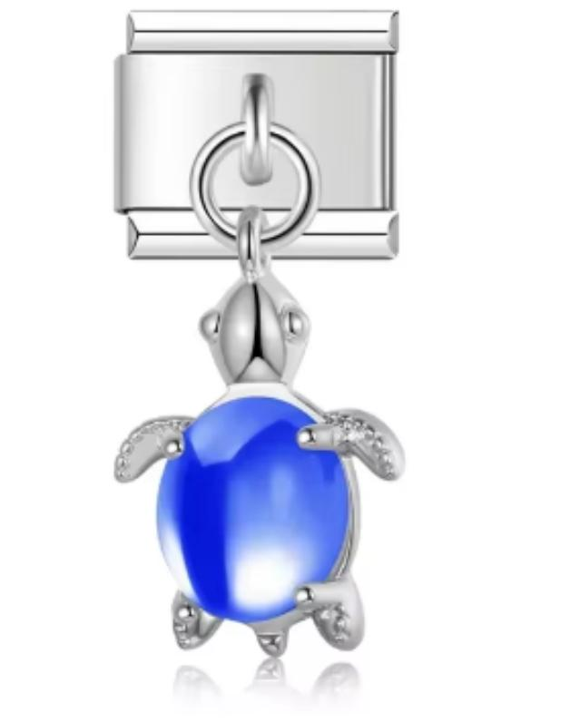 Charm Italiano Tortuga Azul
