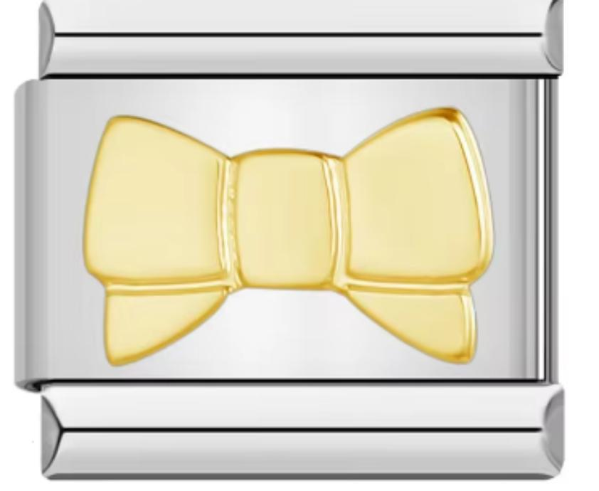 Charm Italiano Moño Dorado