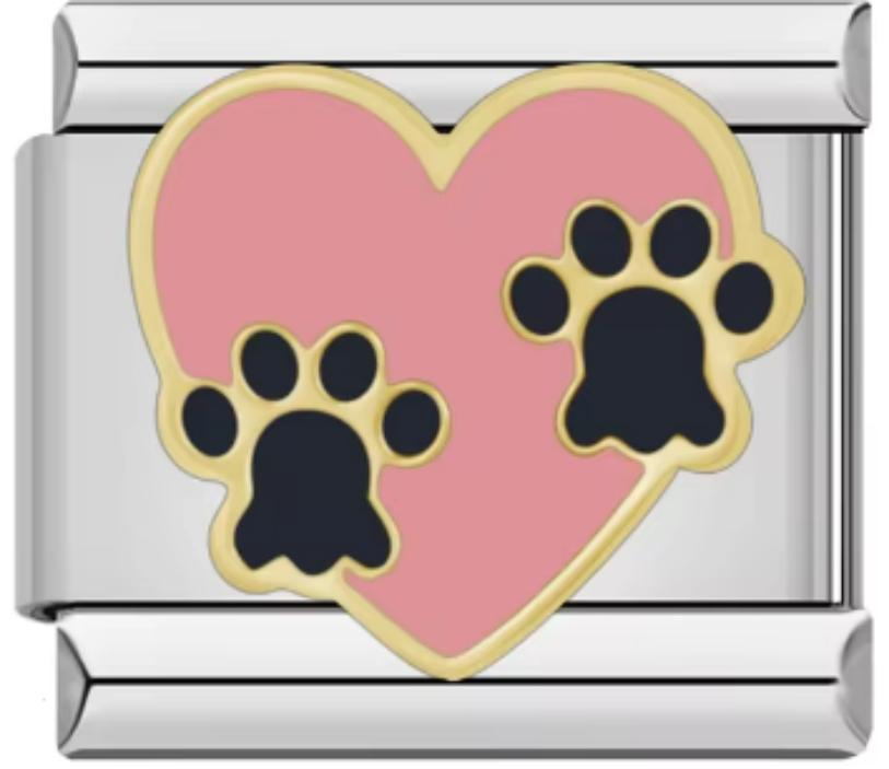 Charm Italiano Huella Rosa