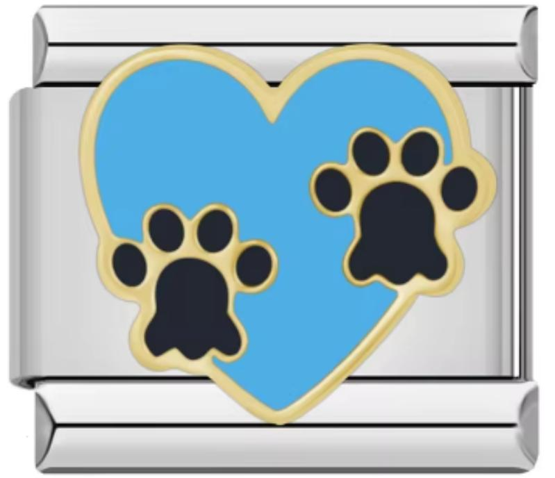 Charm Italiano Huella Azul