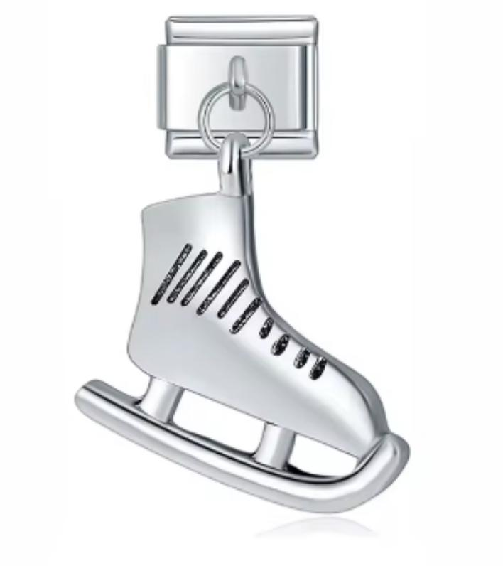 Charm Italiano Patines de Hielo