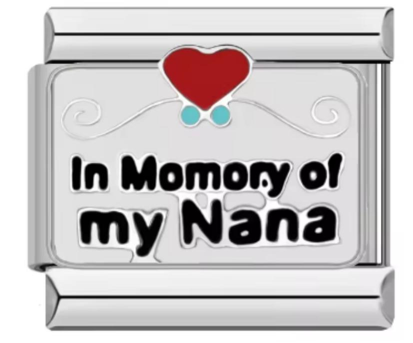 Charm Italiano "In Memory Of My Nana"