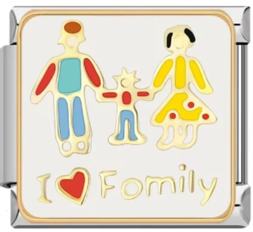 Charm Italiano Love Family