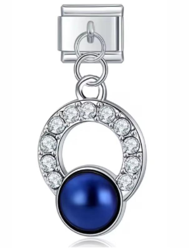 Charm Italiano Perla Azul