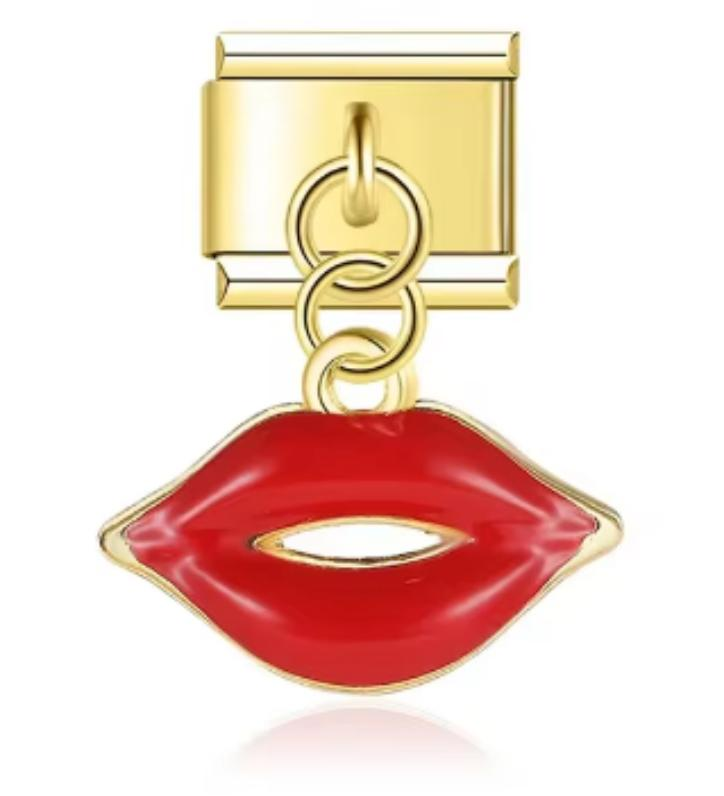 Charm Italiano Beso Rojo