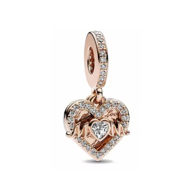 Charm Corazon Rosa