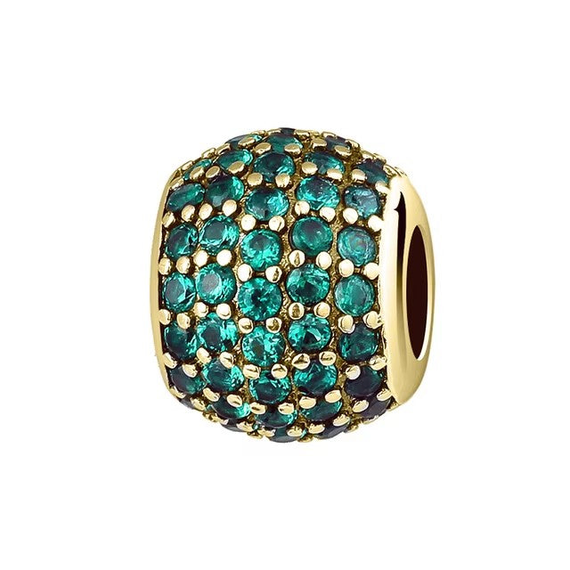 Charm Dorado & Verde