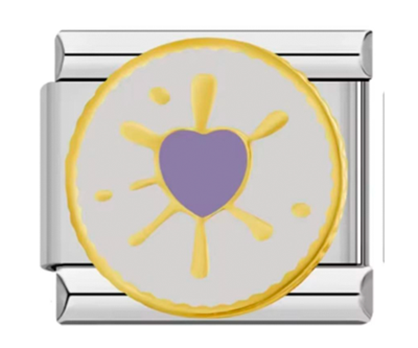 Charm Italiano Corazon Morado