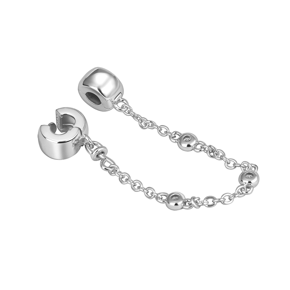 Cadena de Seguridad Plateada