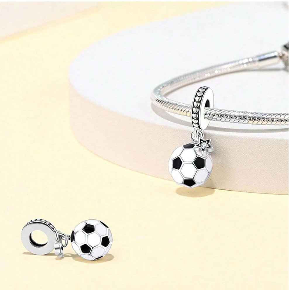 Charm Balón de Fútbol y Estrella