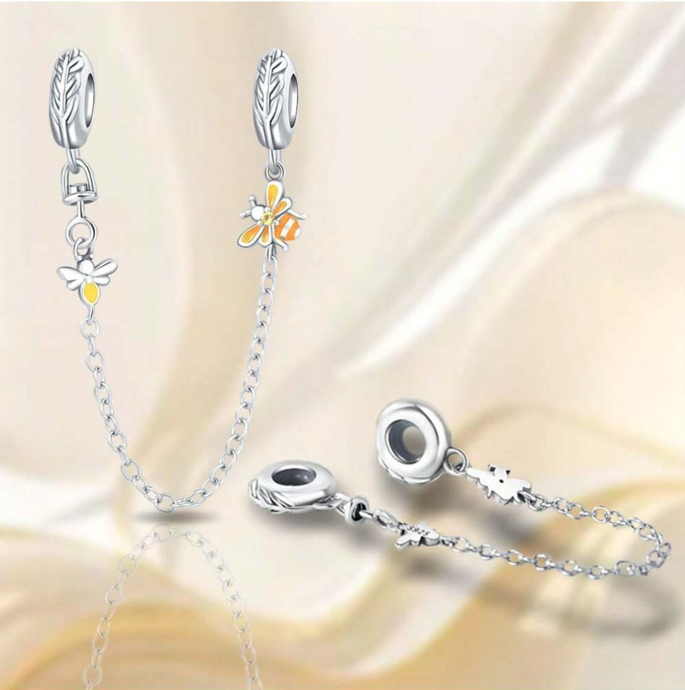 Cadena de Seguridad Abejas de Primavera