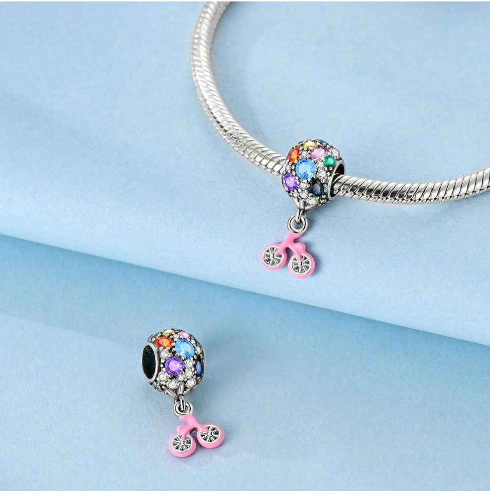 Charm Bicicleta Rosa