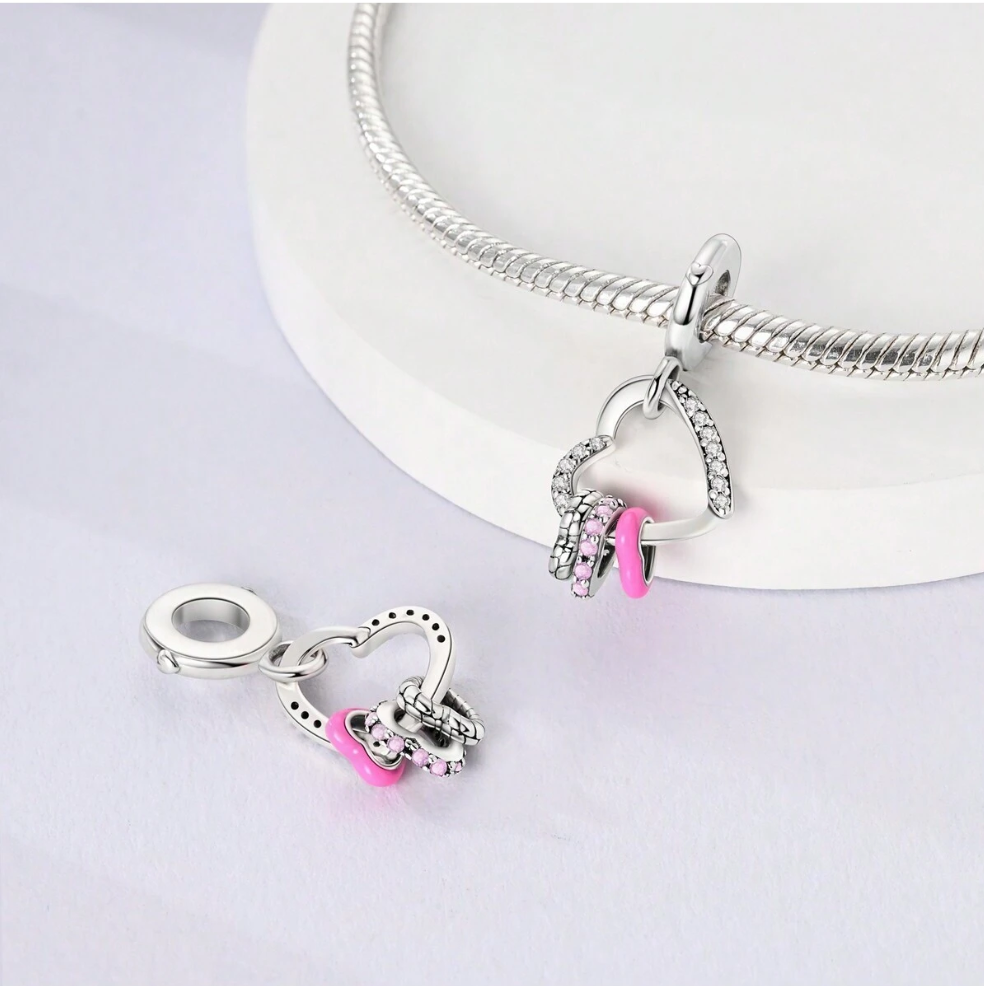 Charm Corazones "Promesa de amor"