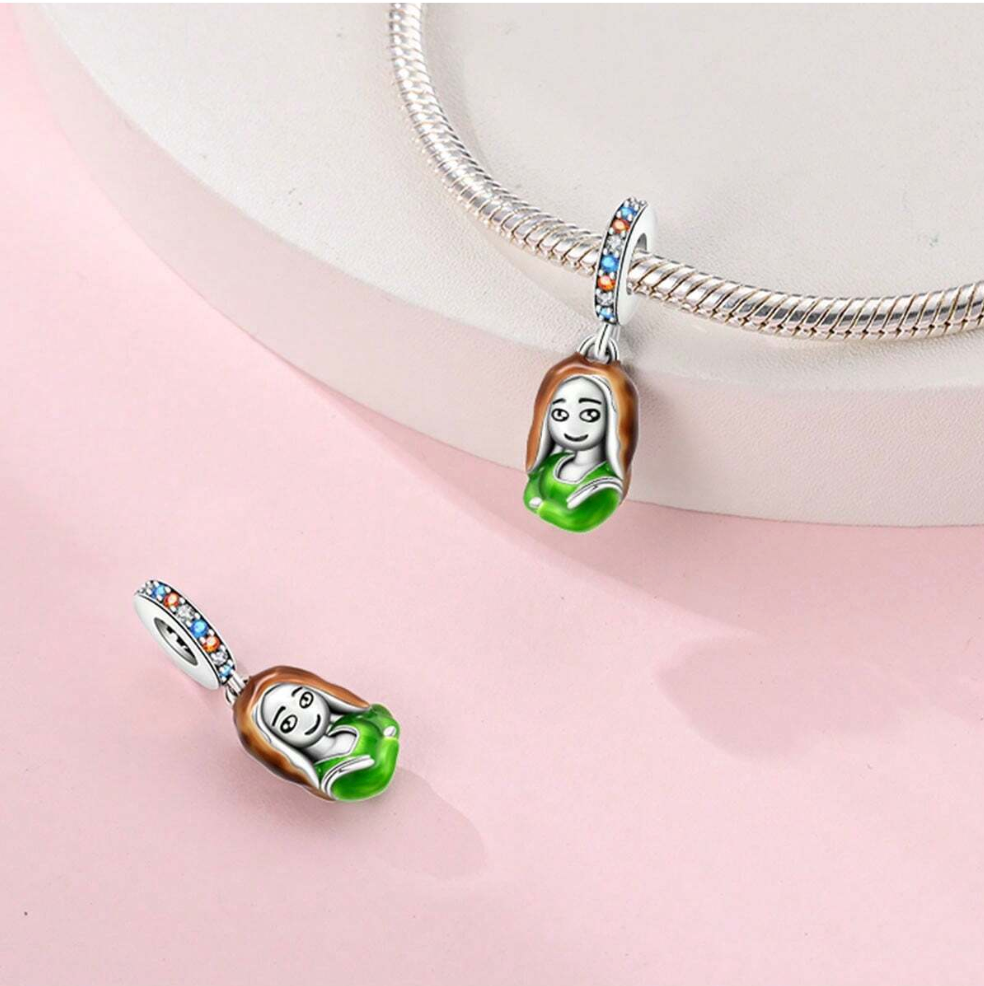 Charm Pintura Mona Lisa