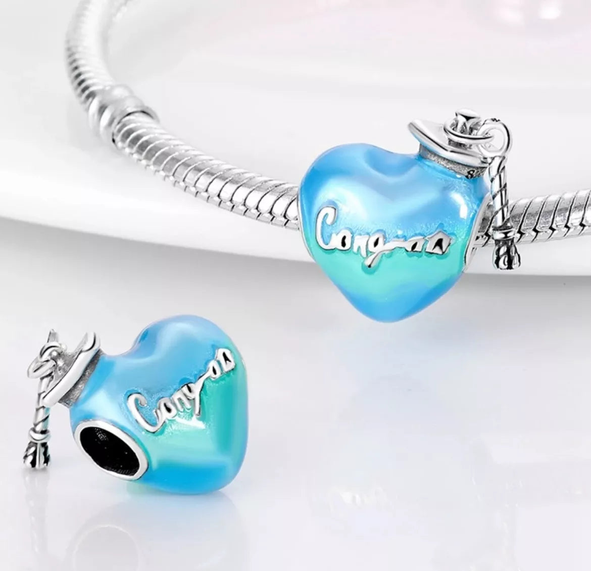 Charm Corazon de Congrats