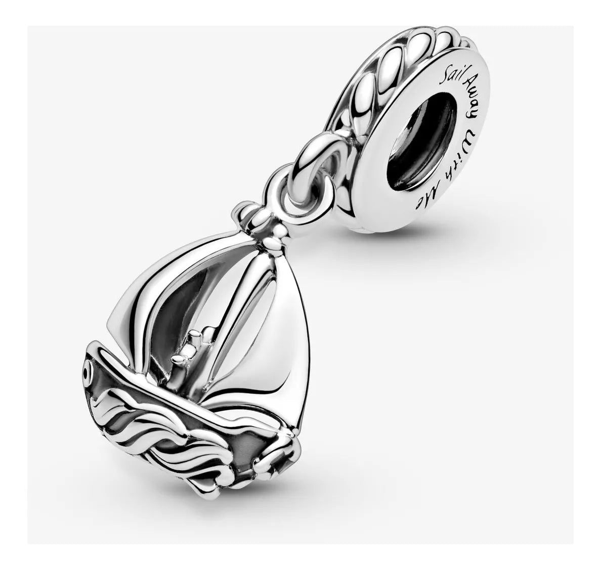 Charm Barco Plateado