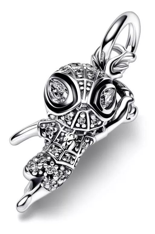Charm Superhéroe Arácnido Diamantado