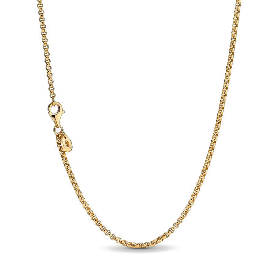 Collar Cola de Raton Dorado