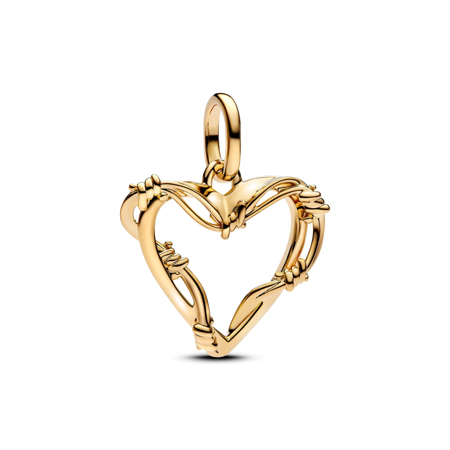Charm Corazon Con Espinas
