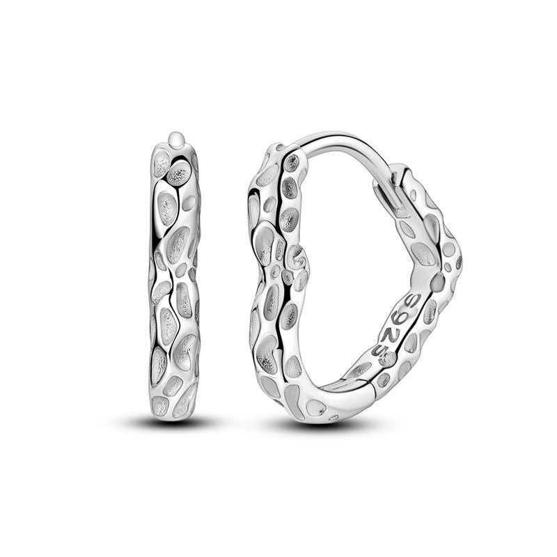 Aretes Corazón Lunar