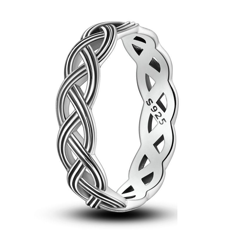 Anillo Trenza Elegante