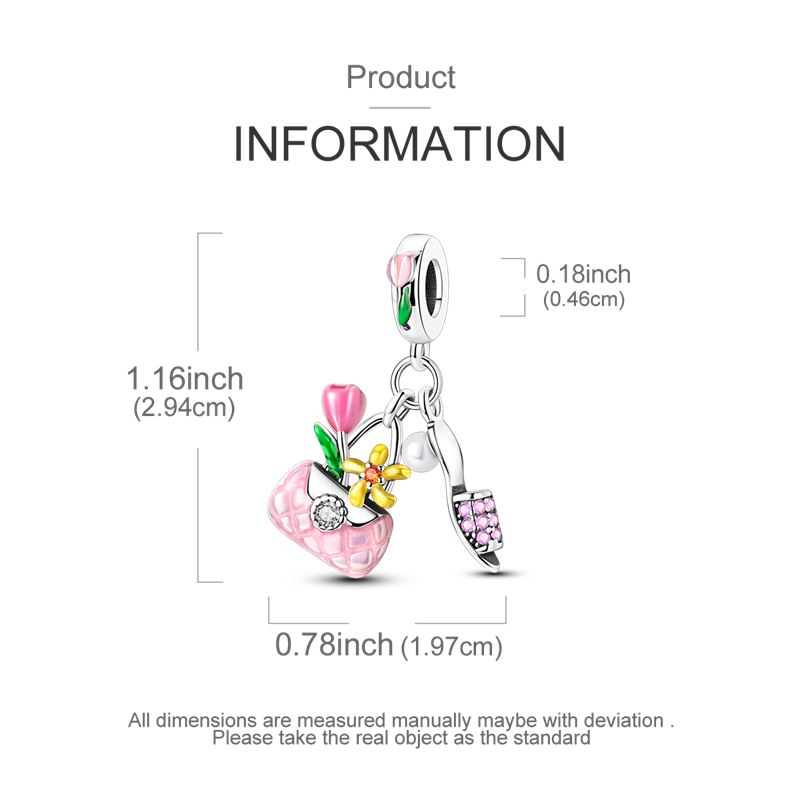 Charm Bolsa Y Sandalia