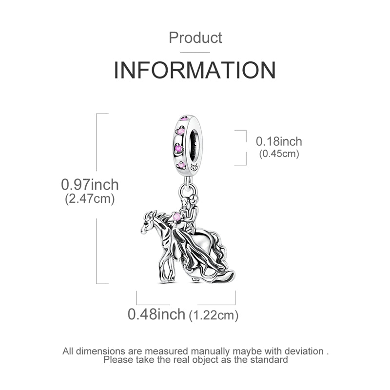 Charm Boda A Caballo